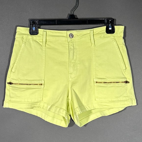 Pistola Jean Shorts Limeade Size 28 - Picture 2 of 10